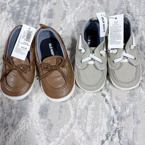 Old Navy baby boy loafers NWT